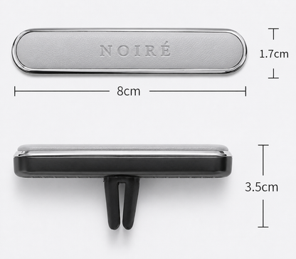 Silver – Noiré Diffuser Maße: 8 cm x 1,7 cm, Höhe 3,5 cm